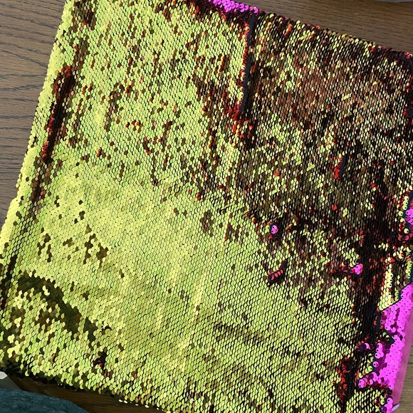 Reversible sequin pillowcase - Picture 2 of 5